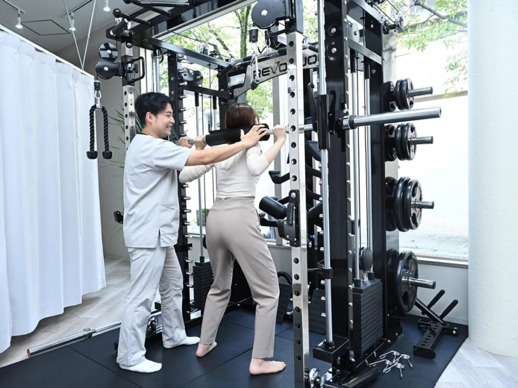 トレーニング指導の様子
